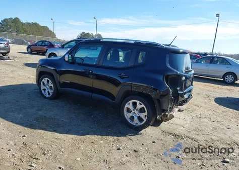 2016 Jeep Renegade Limited z USA, uszkodzony, nr VIN ZACCJADT4GPE30669